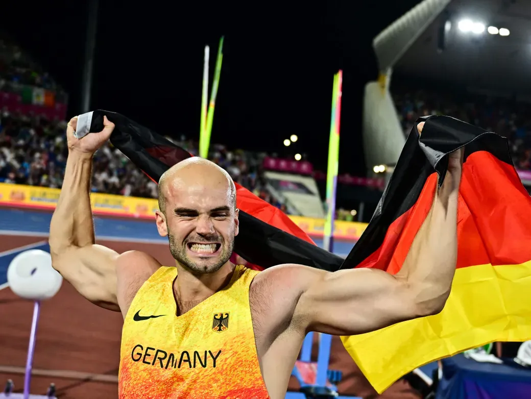Julian Weber ist der beste Speerwerfer Europas