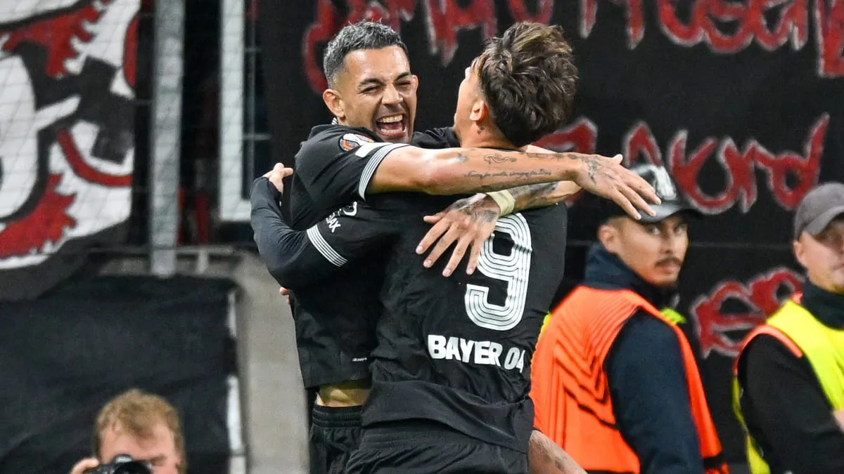 Europa League: 2:0 gegen NK Celje! WM-Star Facundo Medina erlöst Bayer Leverkusen - bild.de